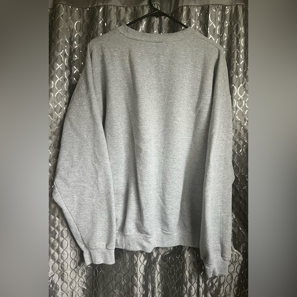 Thankful Crewneck Sweater Grey Size XL - Picture 4 of 4